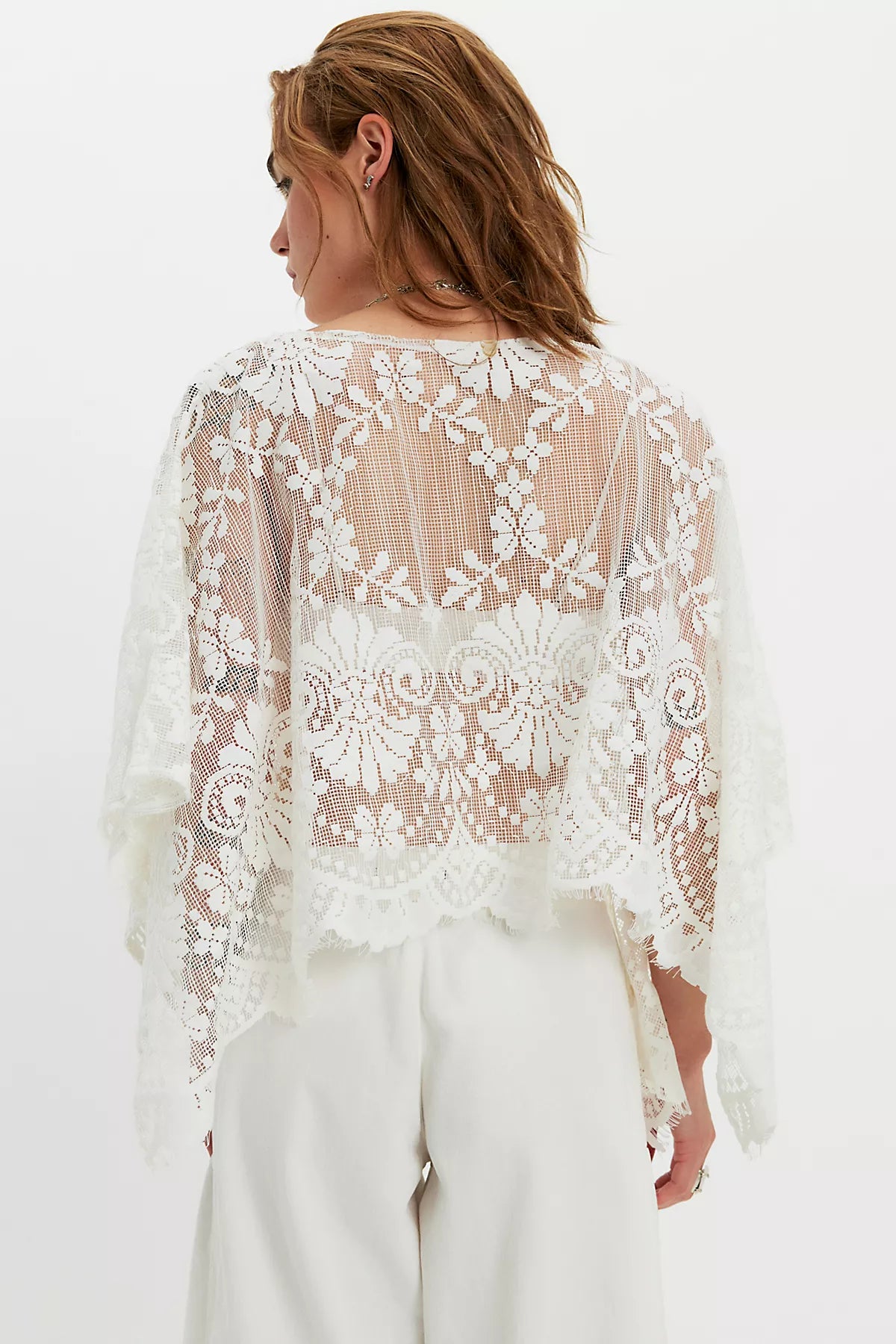 FP x Malai Lace Poncho