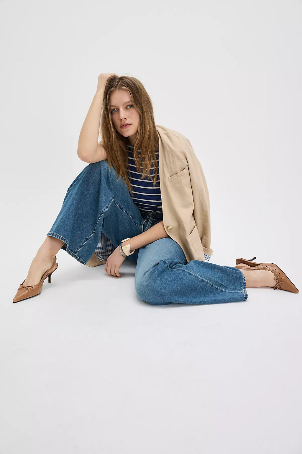 Levi's XL Baggy Straight Linen+ Jeans