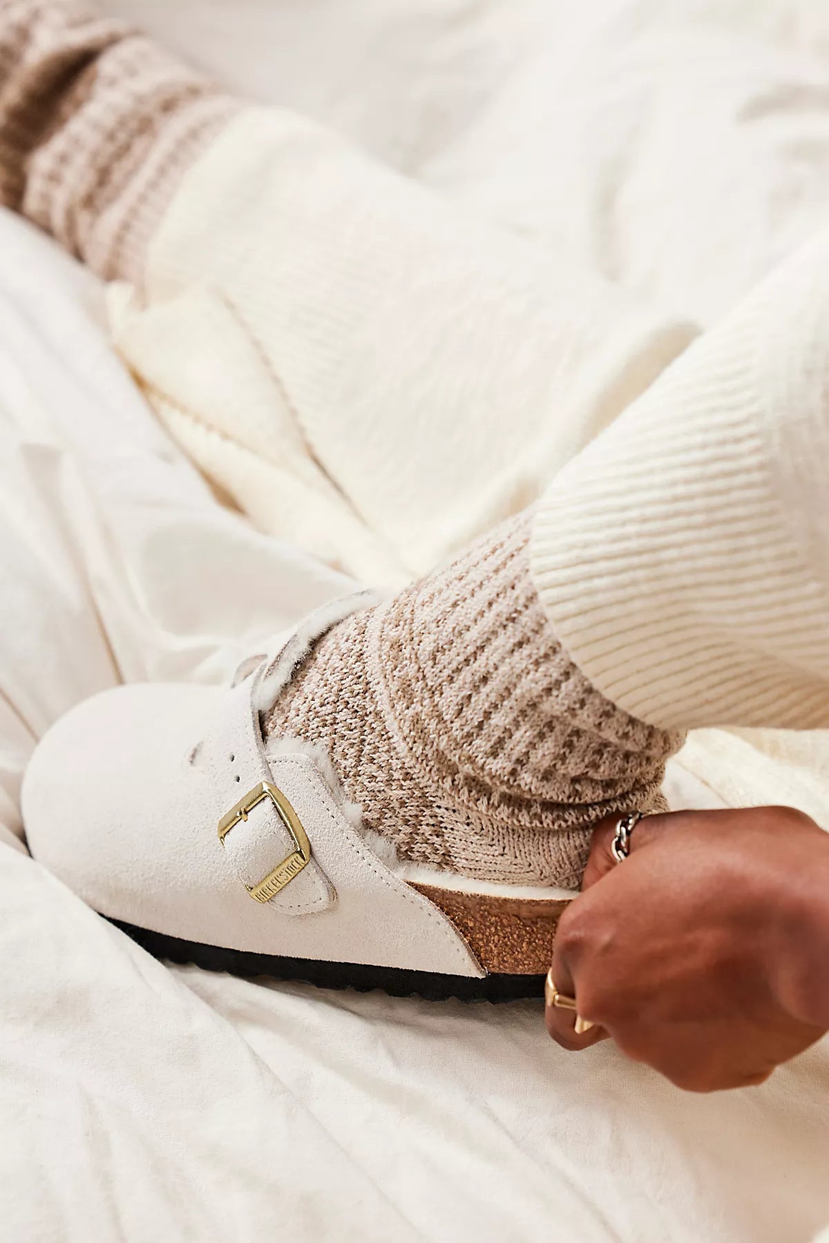 Birkenstock Boston Shearling Clogs