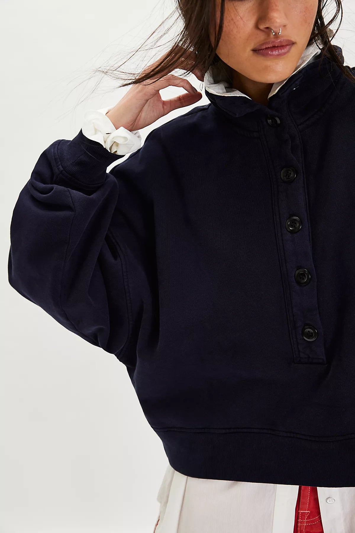 Citizens of Humanity Mirelle Funnel-Neck Sweatshirt