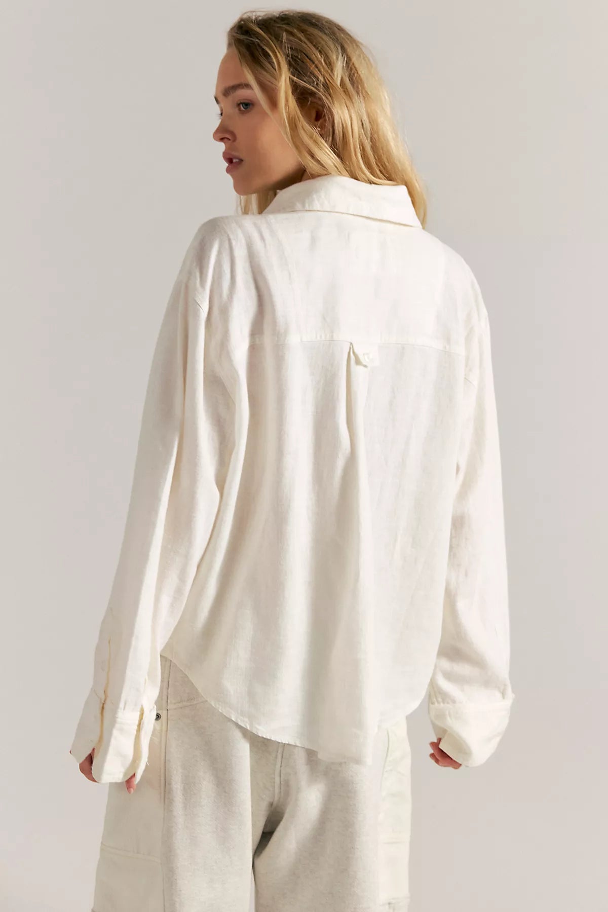 We The Free Laurel Linen Button Down Top