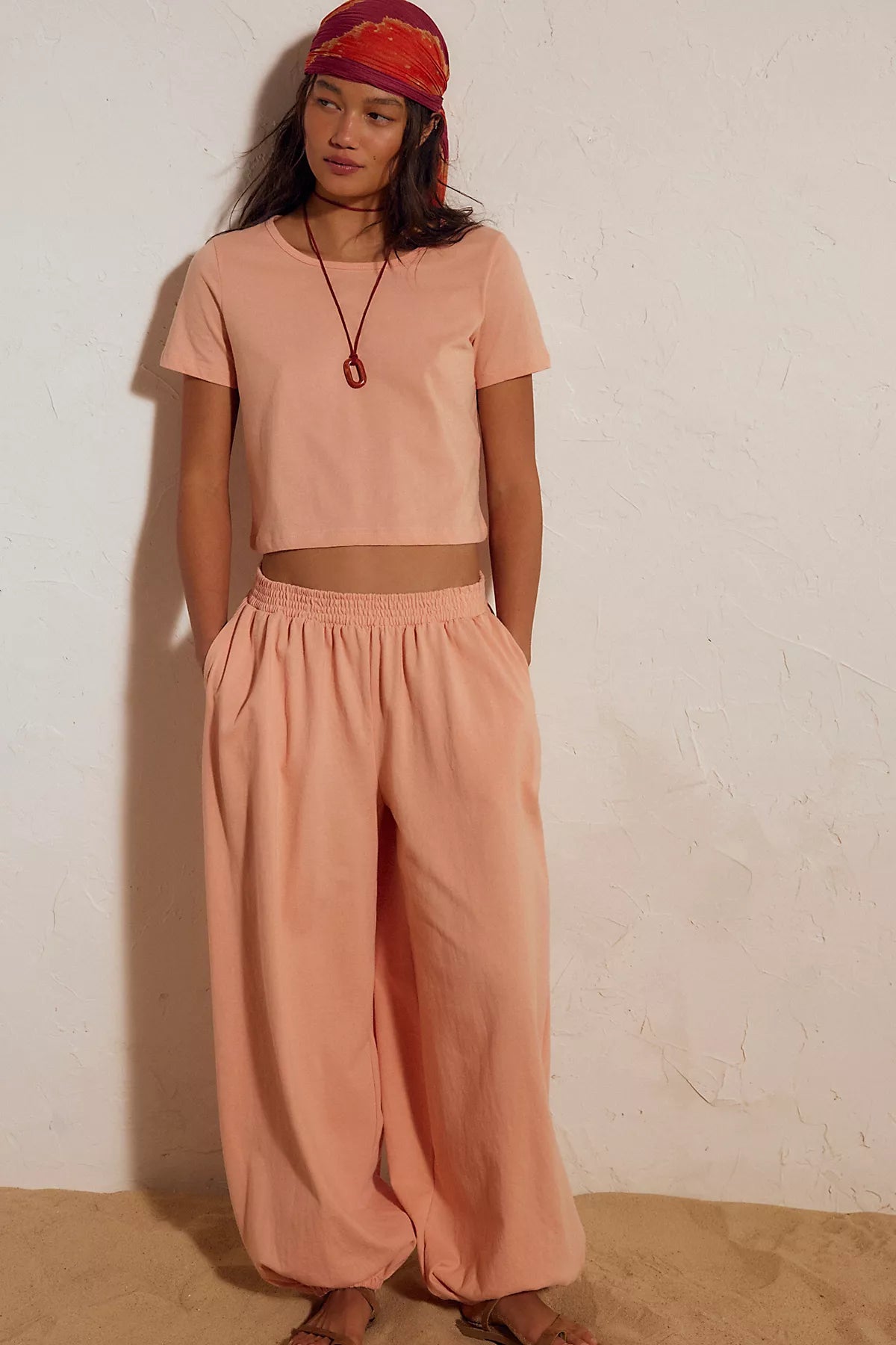Stella Cotton-Jersey Pant Set