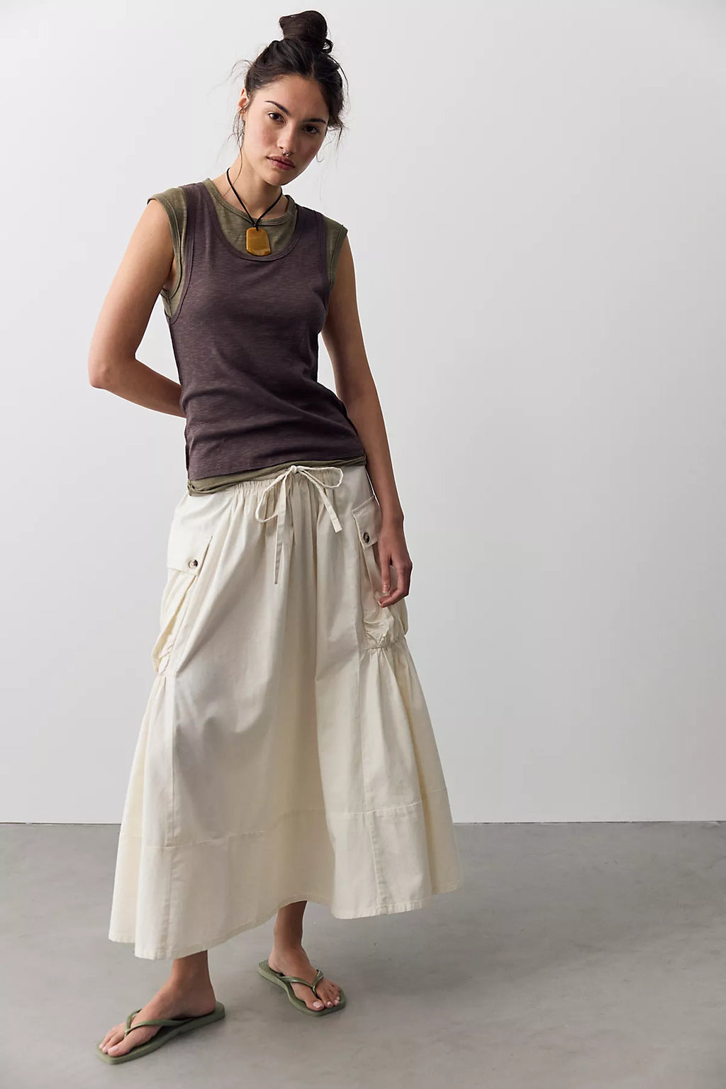 We The Free Tinsley Twofer Short-Sleeve Top