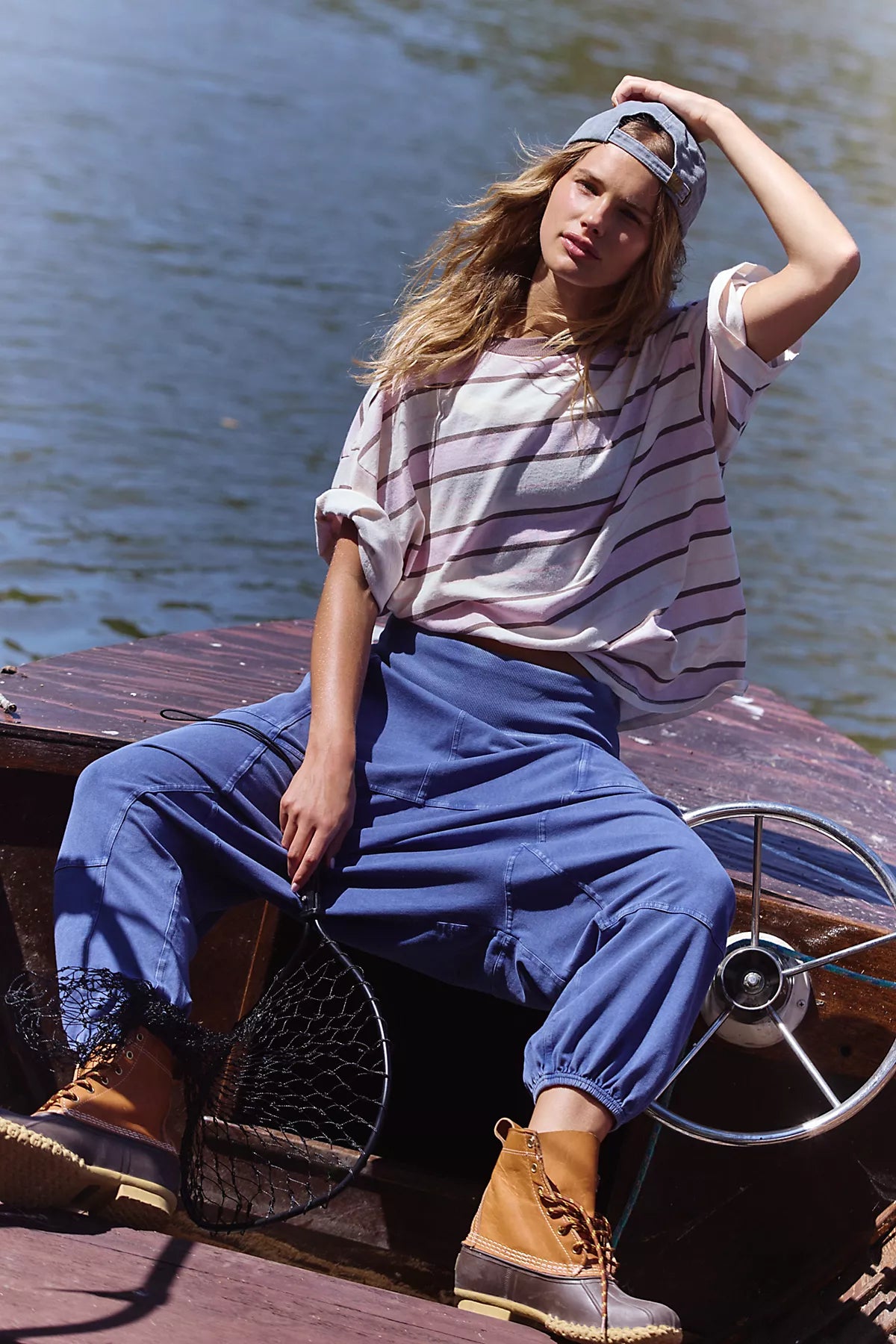 Tackle Post Up Stripe Tee