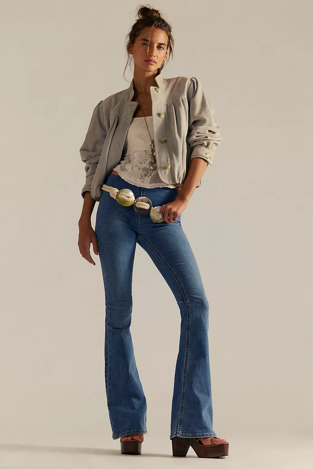 We The Free Penny Pull-On Flare Jeans
