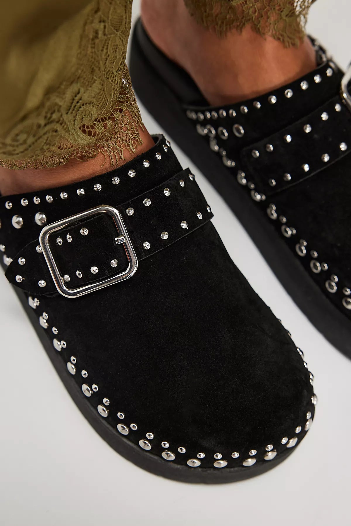 Cayatana Studded Mules