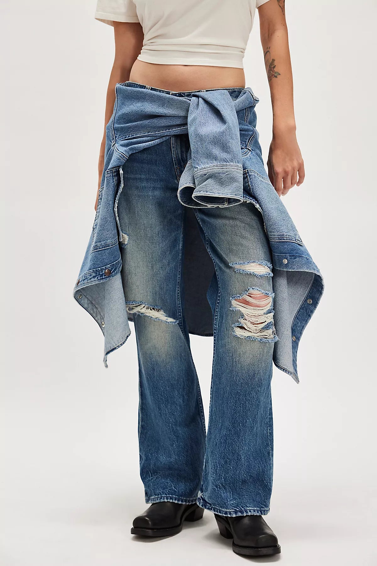 MOTHER The Bookie Flood Jeans