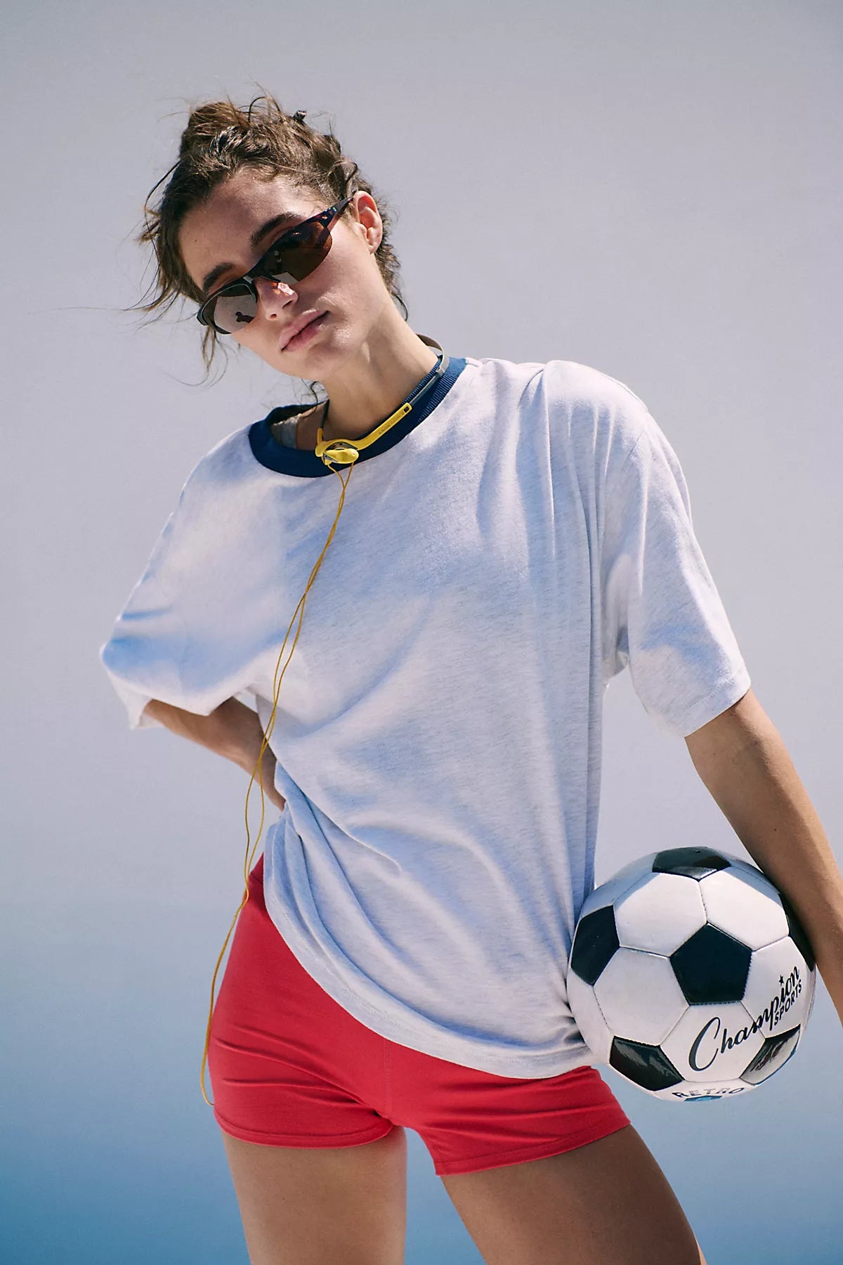 Tackle Heather Colorblock Tee