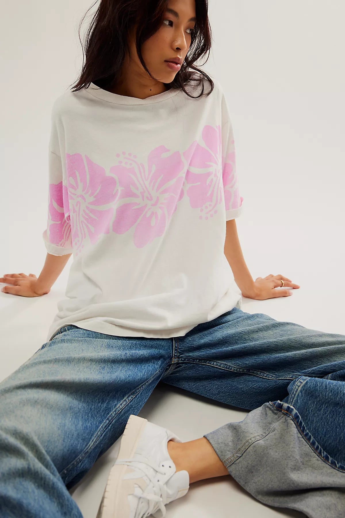 The Bureau Hibiscus Tee