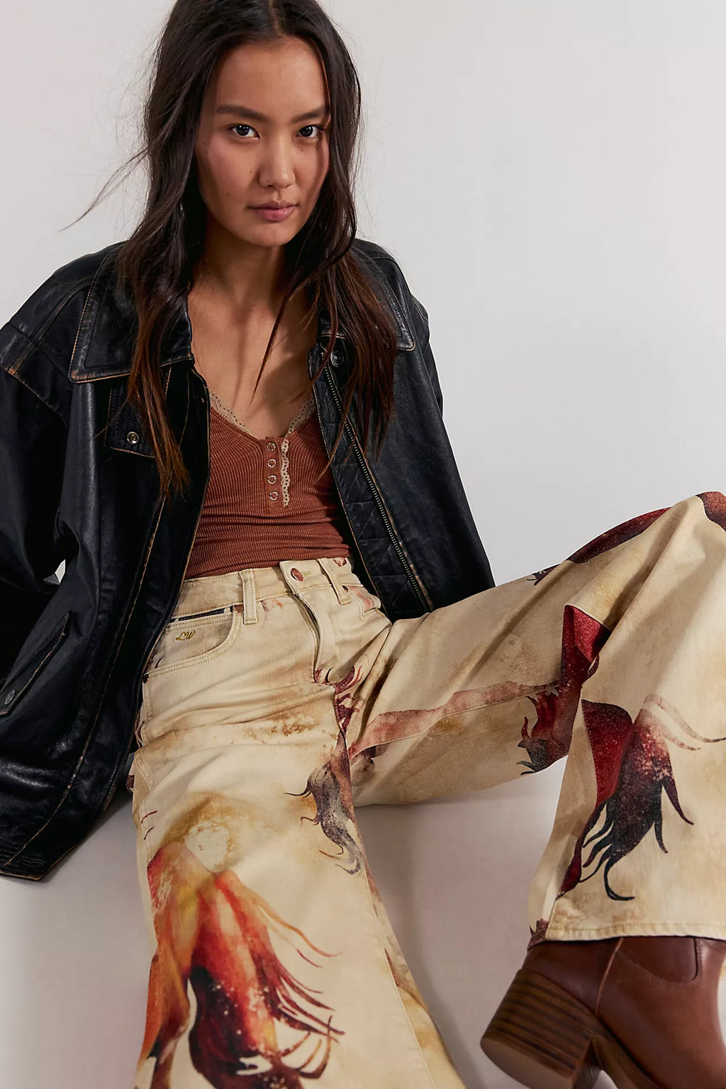 Wrangler X Lainey Wilson Wide-Leg Sailor Jeans