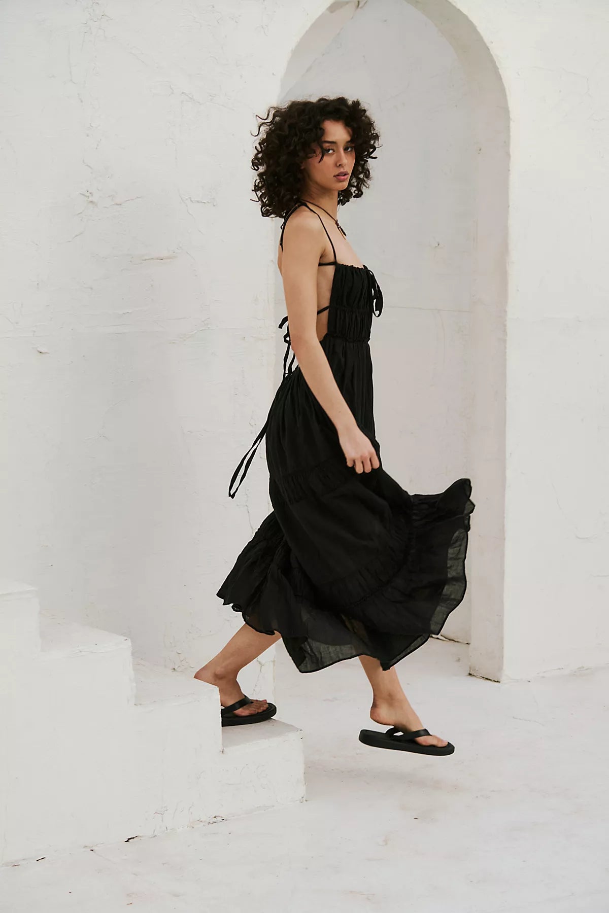 Taking Sides Maxi Dress