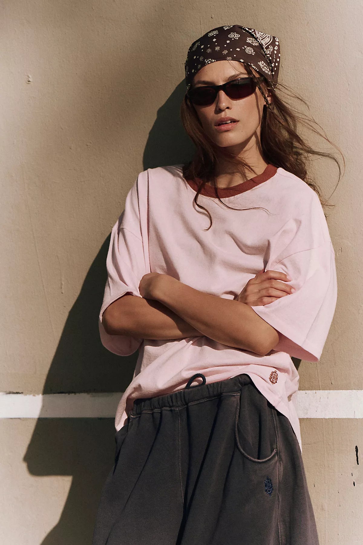 Tackle Heather Colorblock Tee