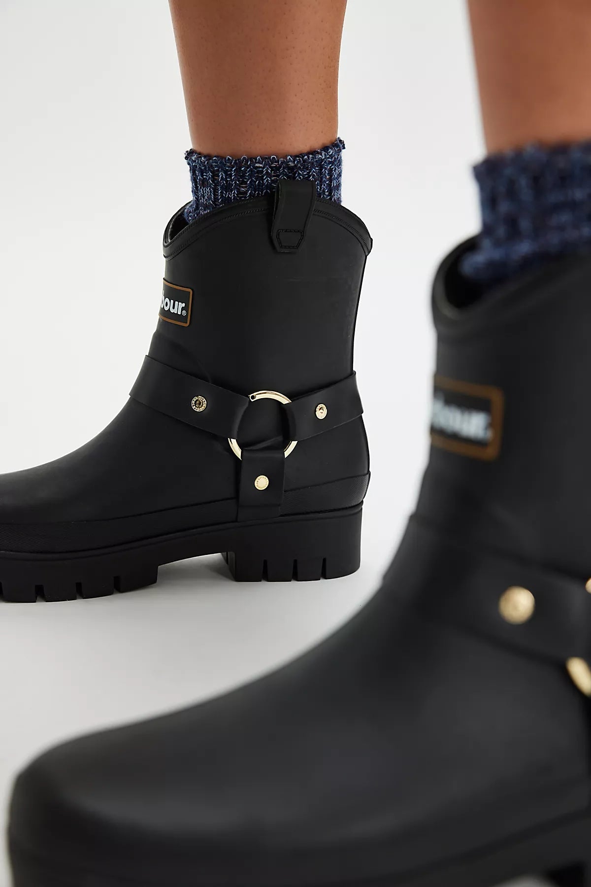 Barbour Elley Harness Wellington Boots