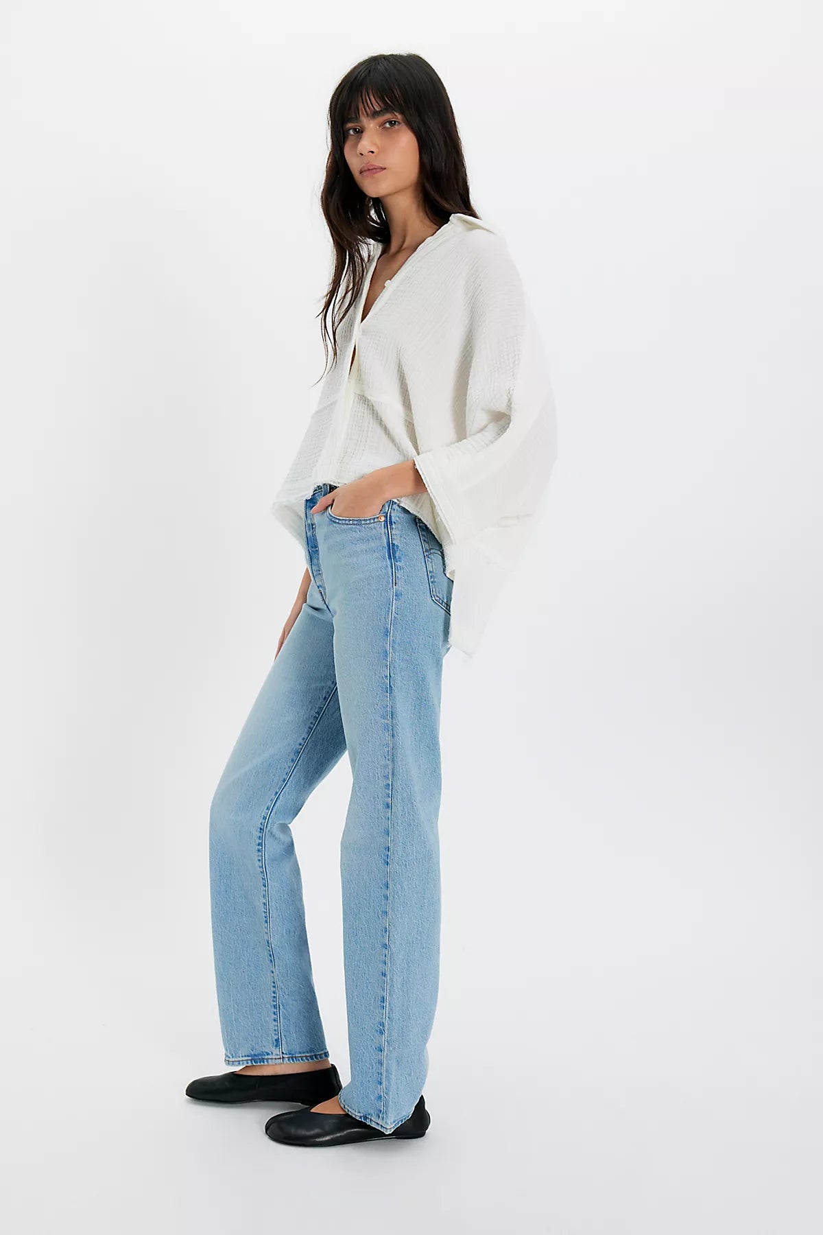 Levi's Ribcage Full Length Jeans