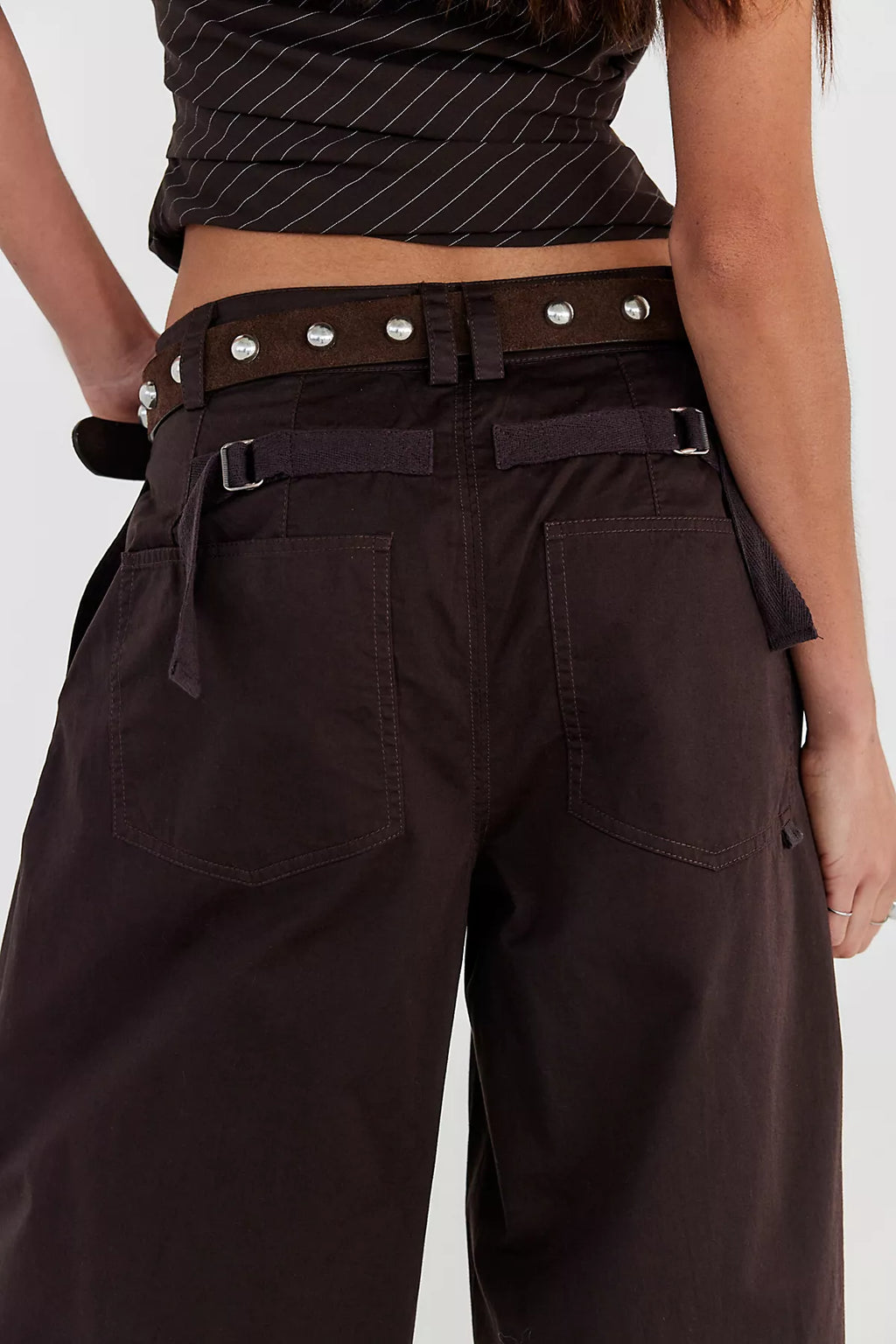 Silverlake Wide-Leg Chino Trousers