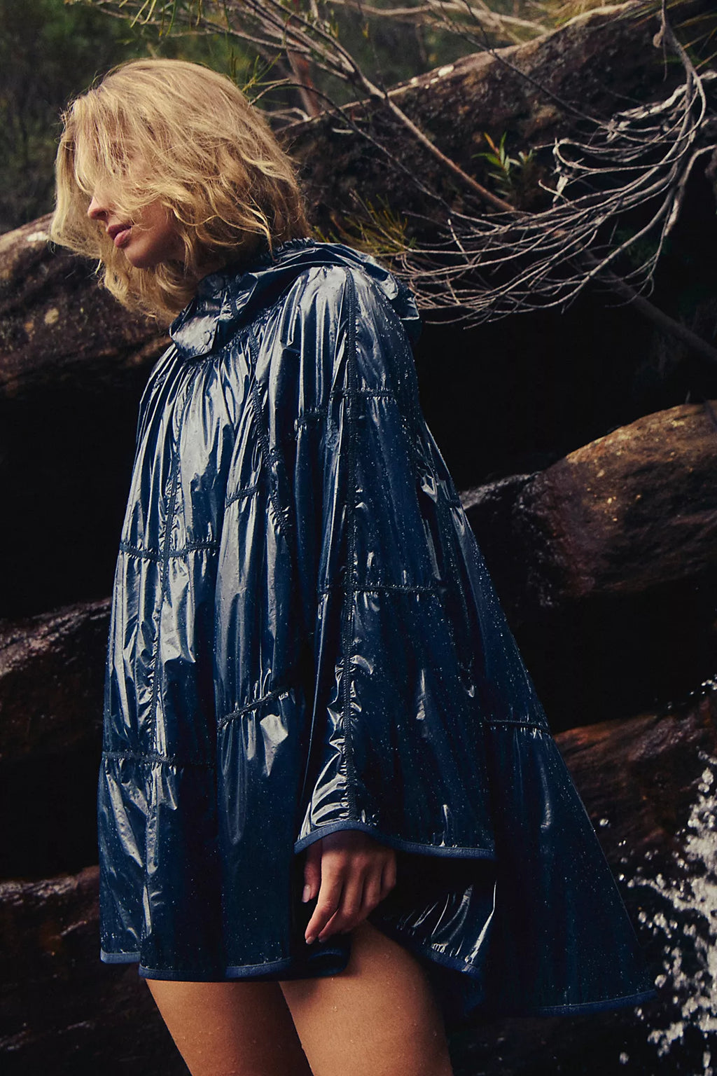 Rain Drop Packable Poncho