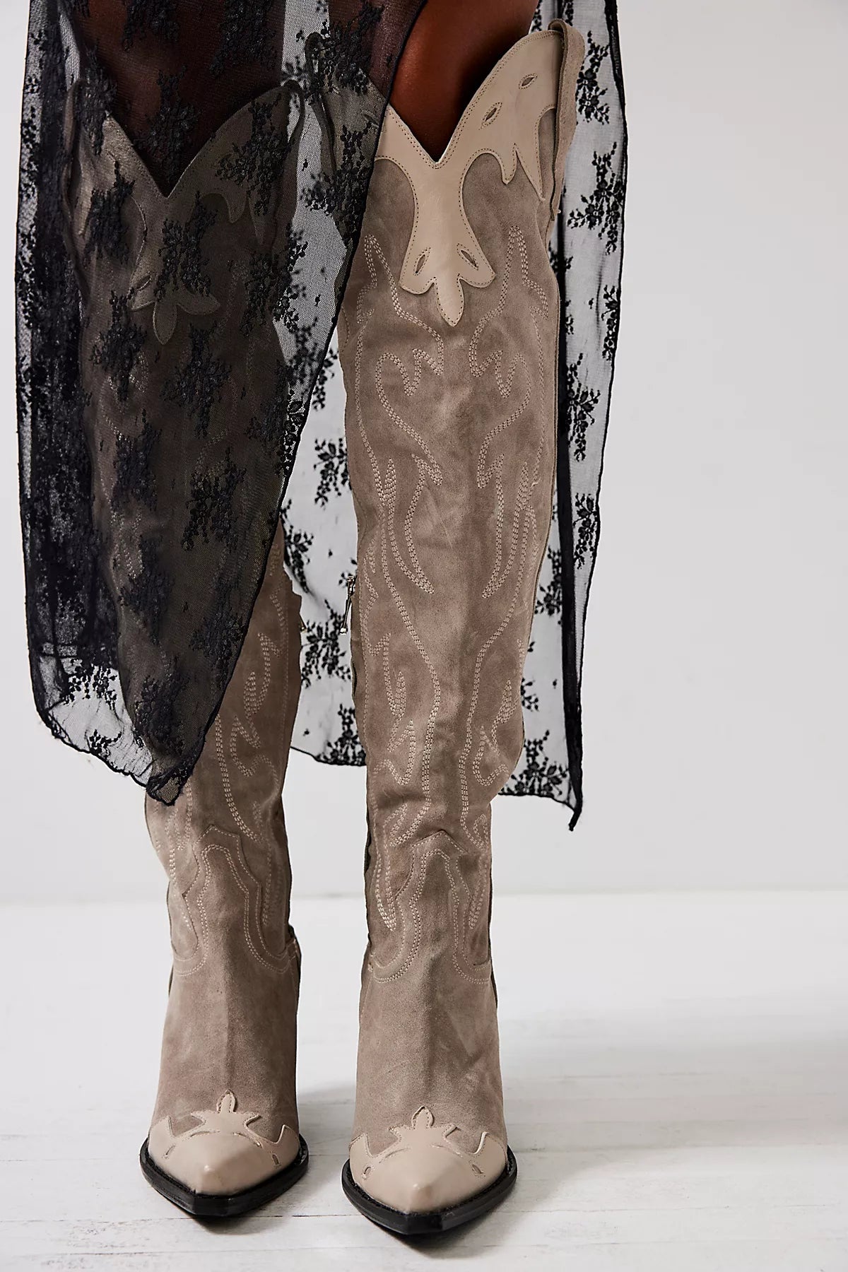Wild West Thigh High Boots