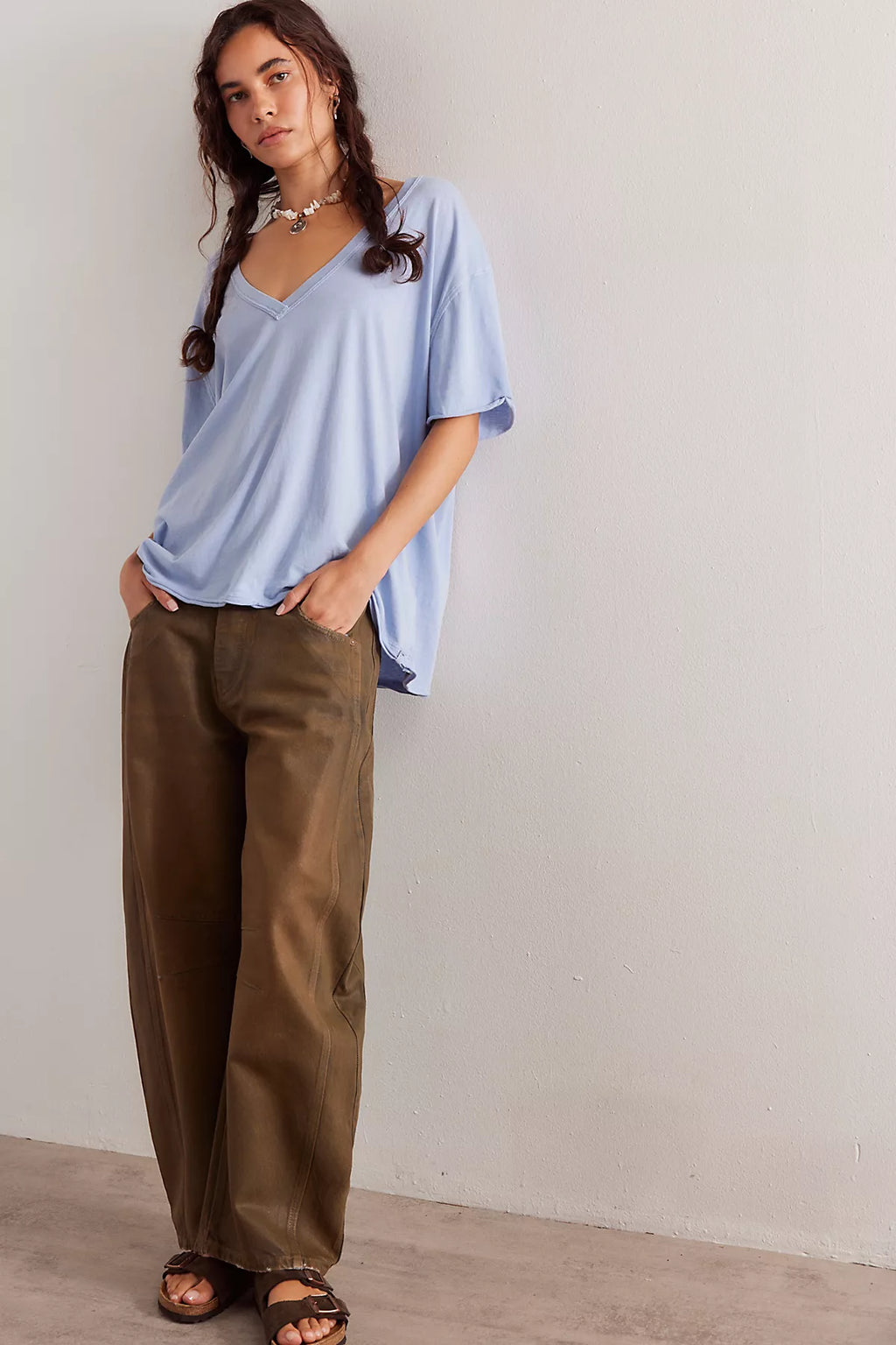 We The Free Nina V-Neck Tee