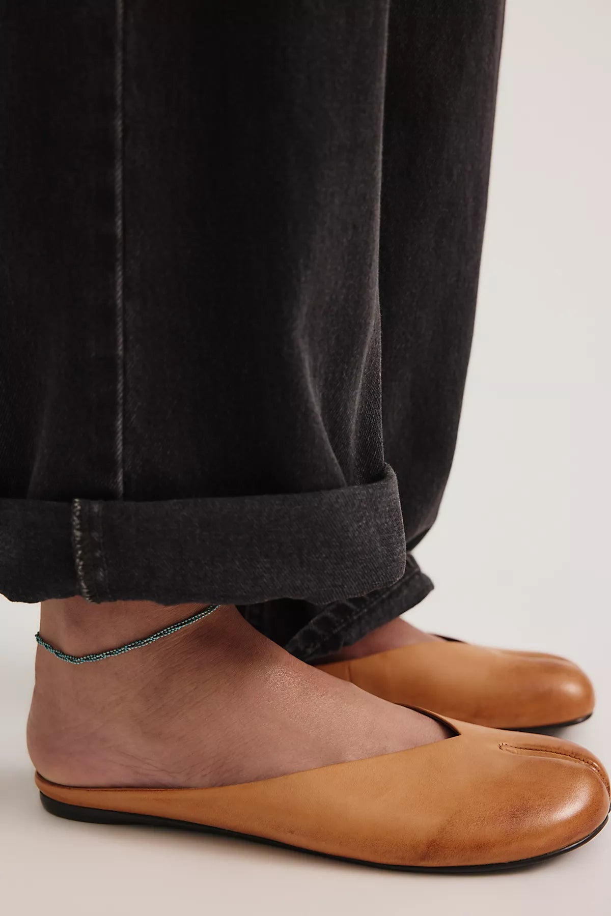 Lights Out Split-Toe Mules