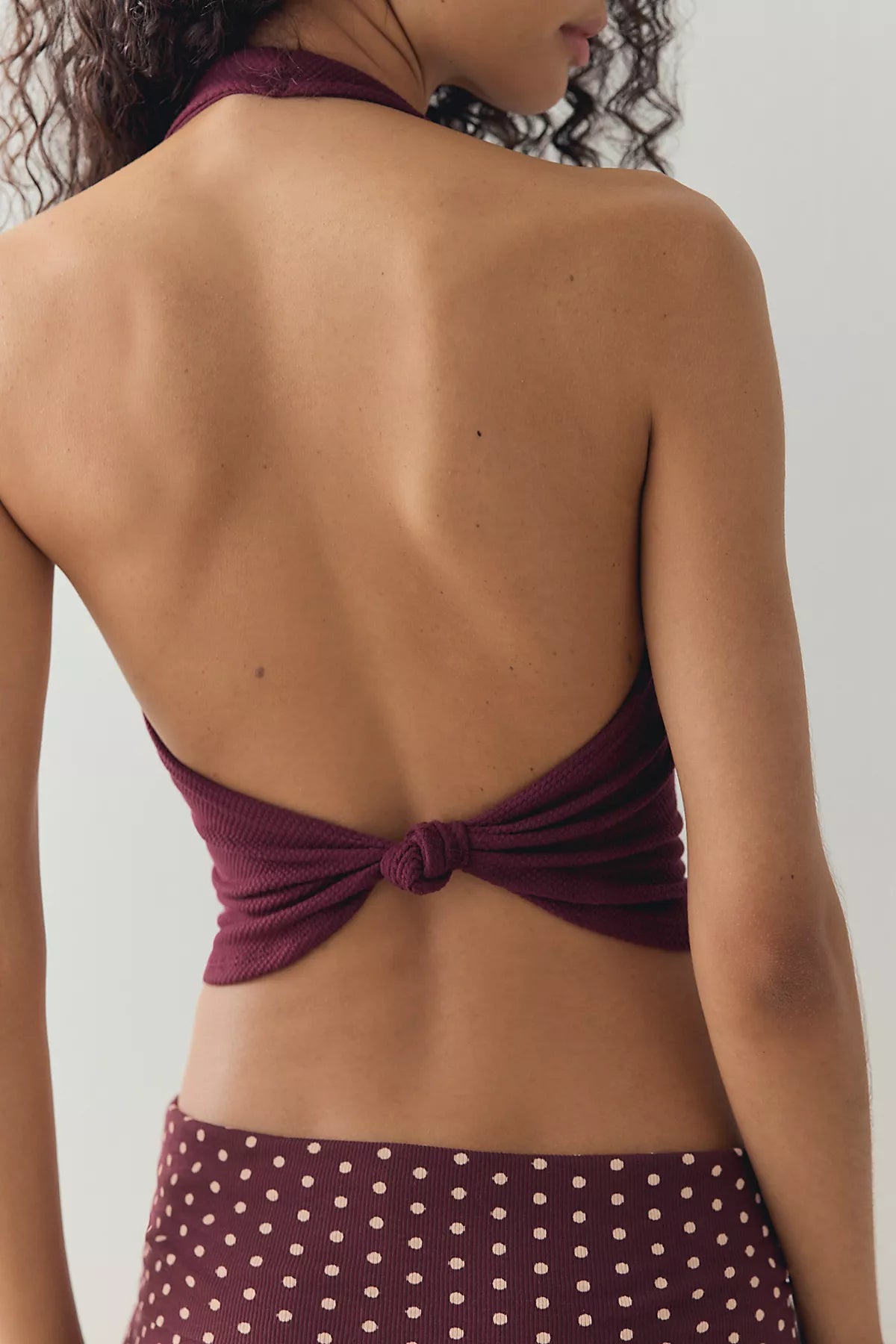 Round Two Pique Low-Back Tank