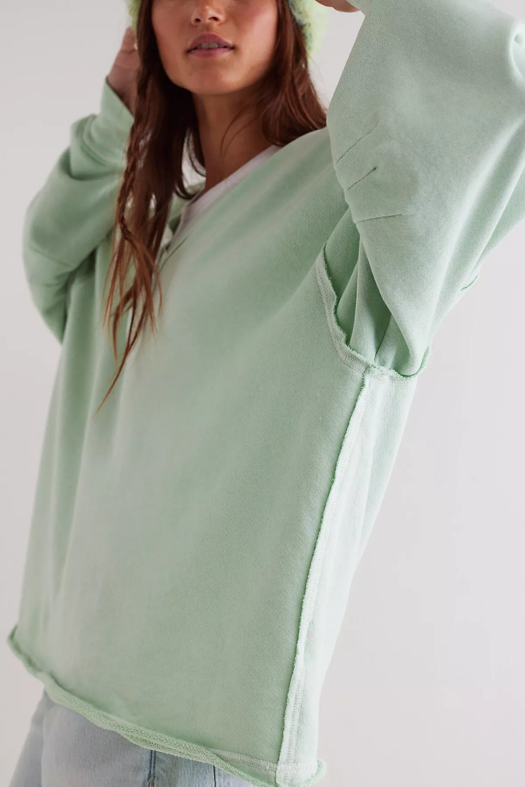 We The Free Venice V-Neck Sweatshirt