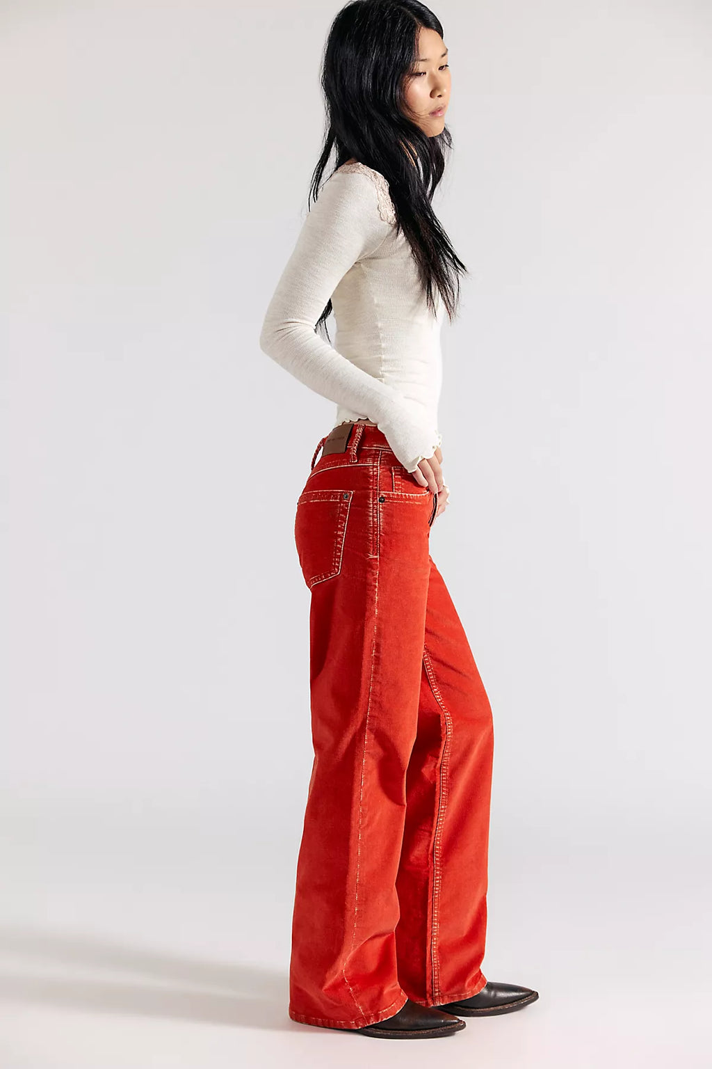 We The Free Tennessee Low-Rise Corduroy Boyfriend Jeans