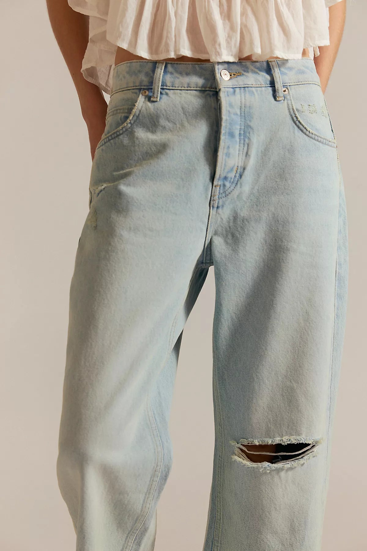 We The Free Deep Trance Dropped Boyfriend Jeans