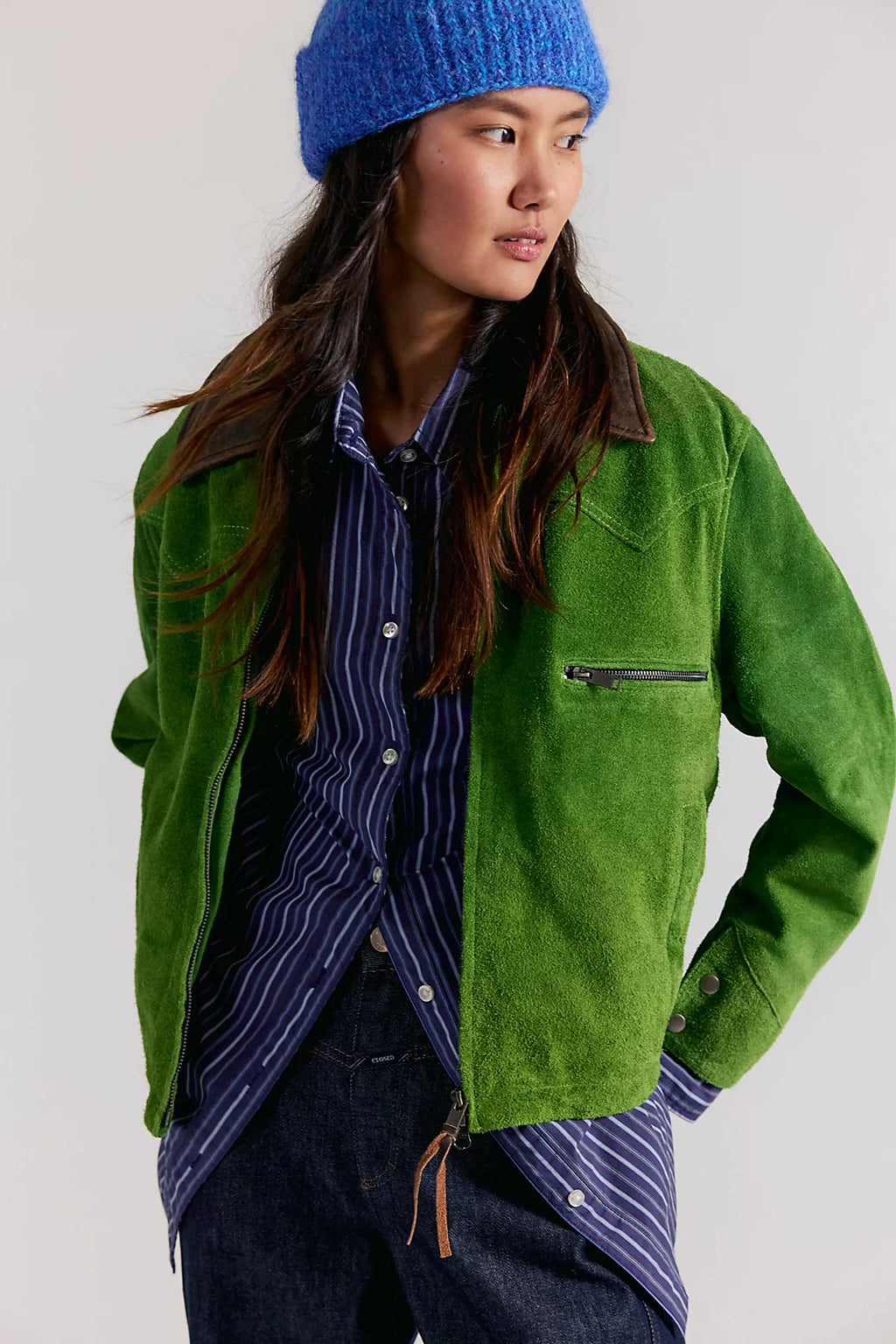 Found Suede Western Barn Jacket
