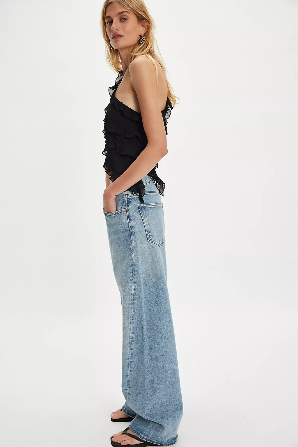 AGOLDE Twist Low-Slung Baggy Jeans