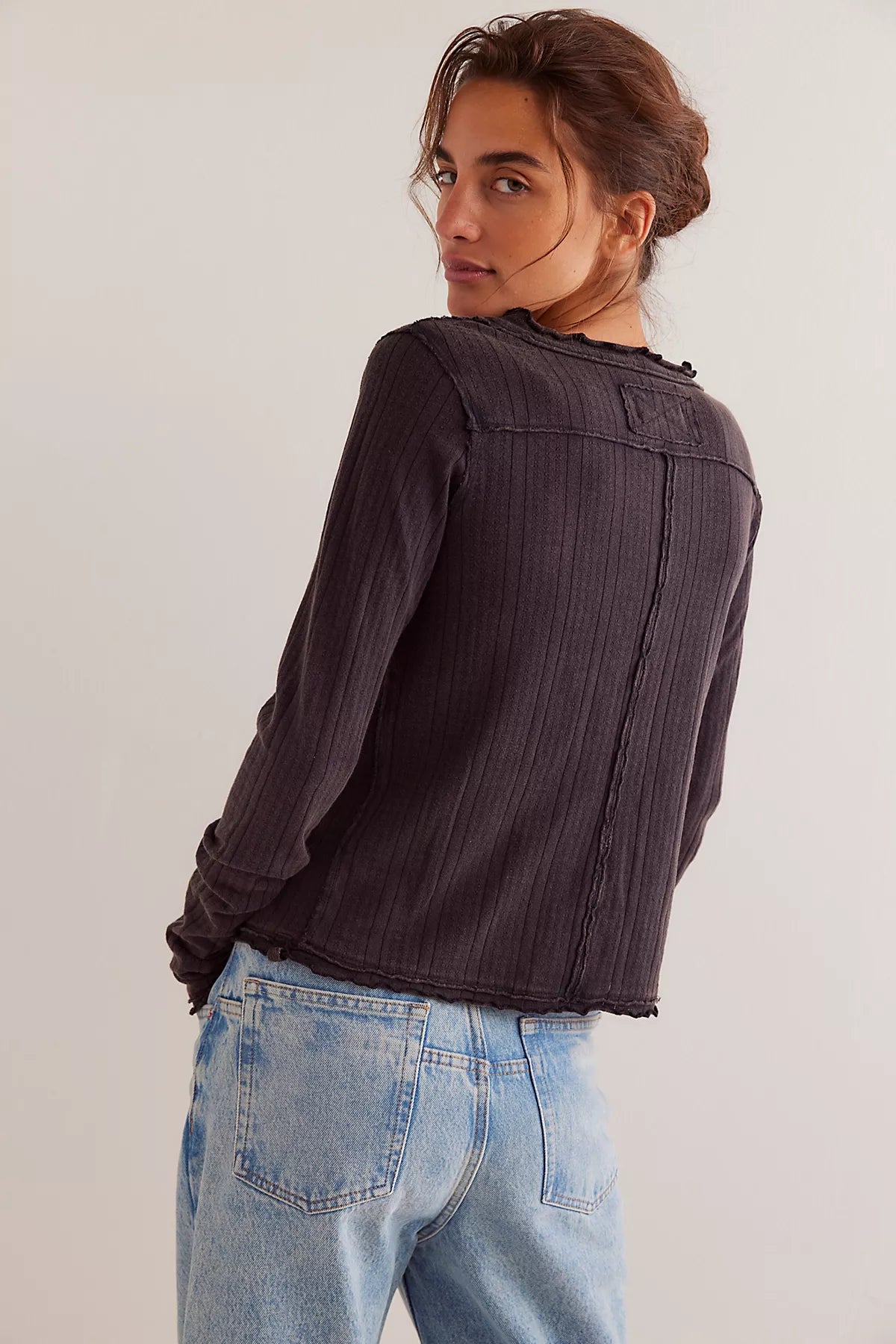 We The Free Penny Pointelle Cardi