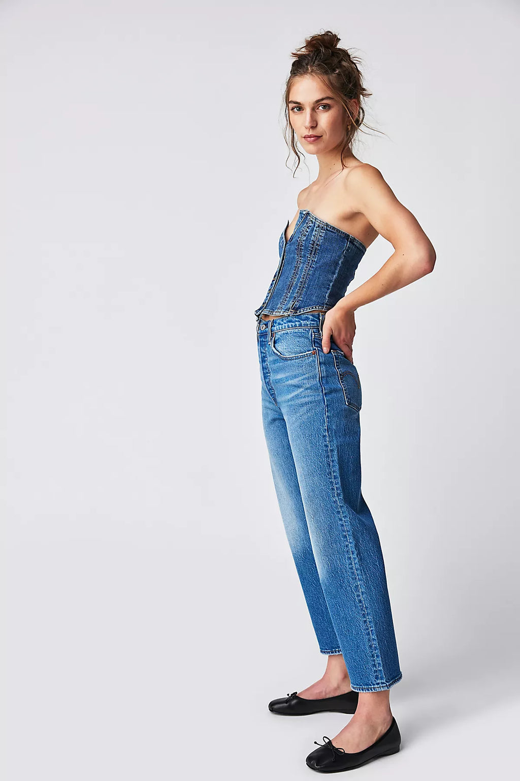 Levi's Ribcage Straight Ankle Jeans