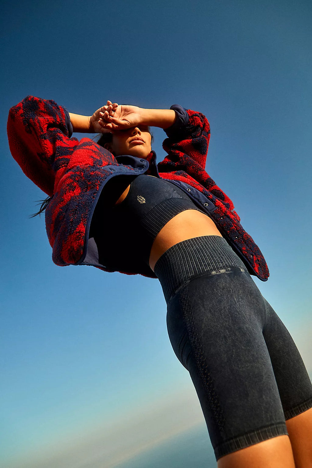 Hit The Slopes Printed Fleece Jacket
