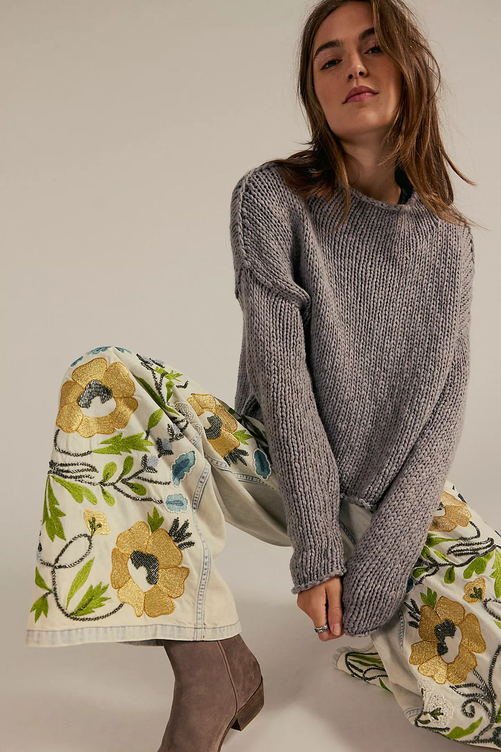 We The Free Mi Amore Wide-Leg Jeans