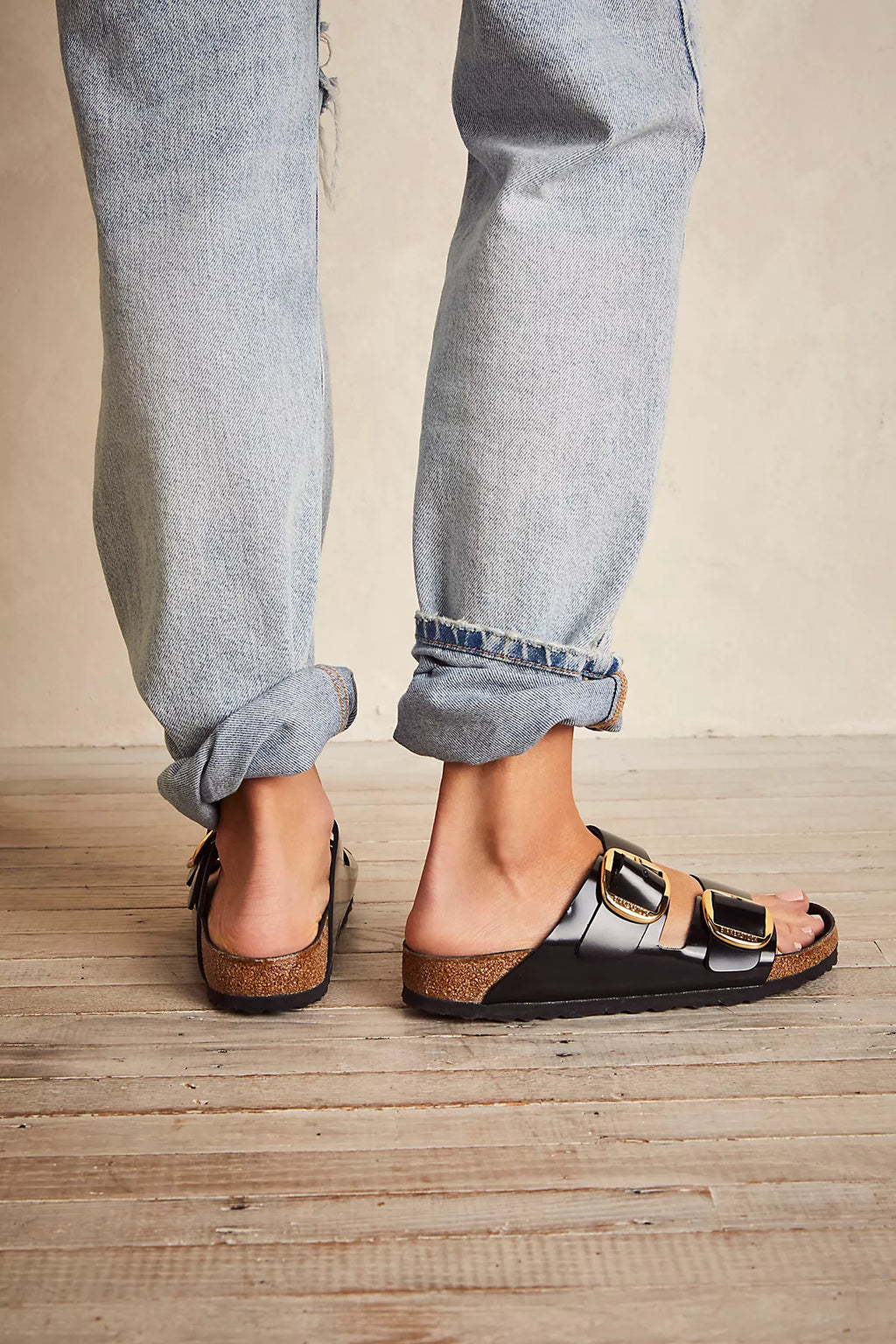 Birkenstock Arizona Big Buckle High Shine Sandals