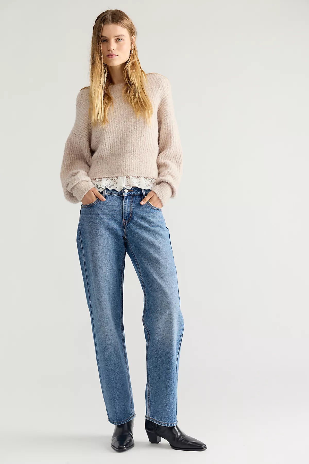 Levi's Low Straight Jeans
