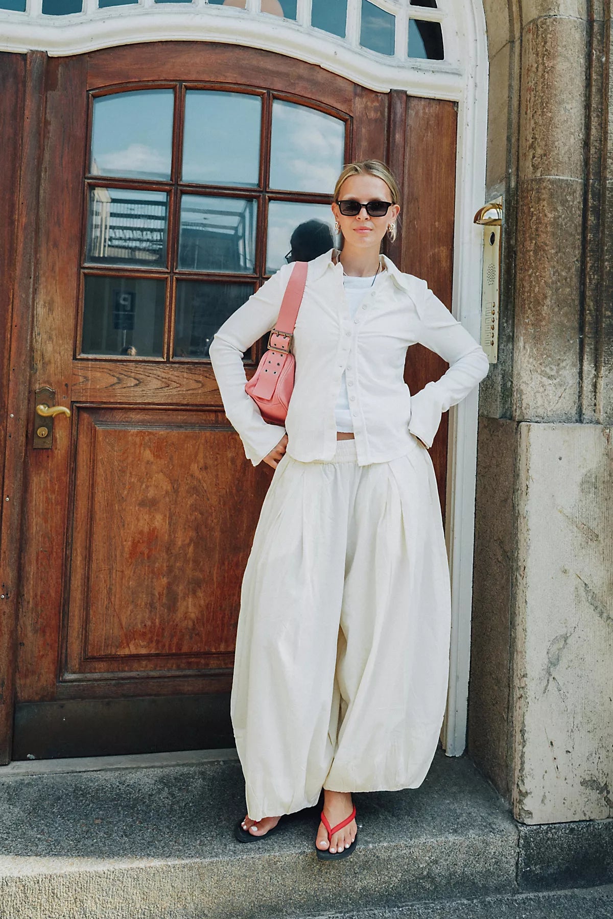 Moonflower Pull-On Balloon Pants