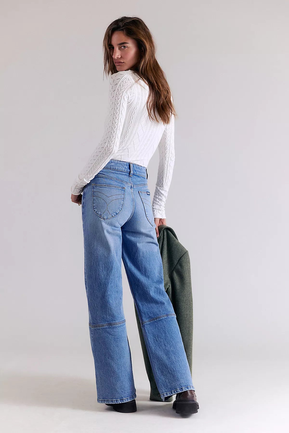 Rolla's East Coast Seamed Flare Jeans
