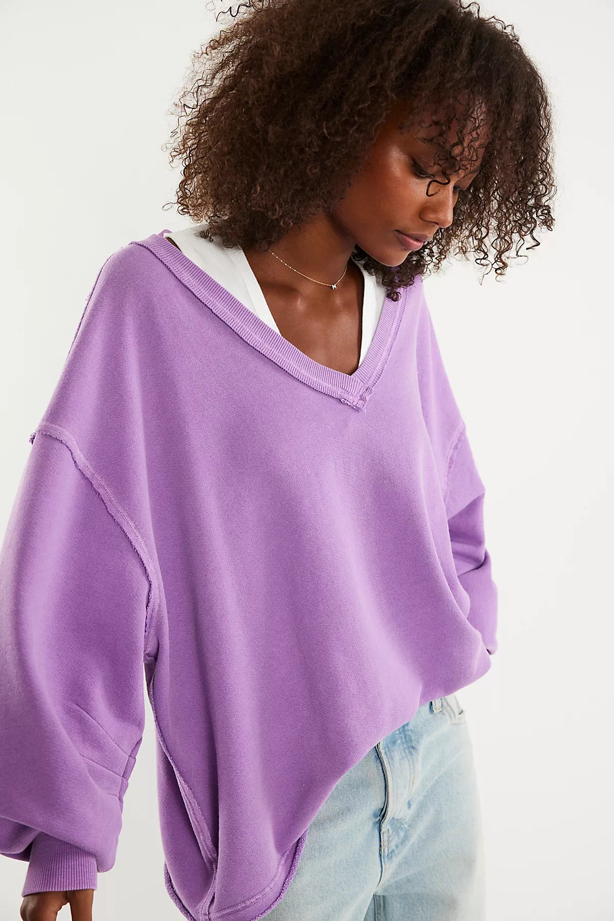 We The Free Venice V-Neck Sweatshirt
