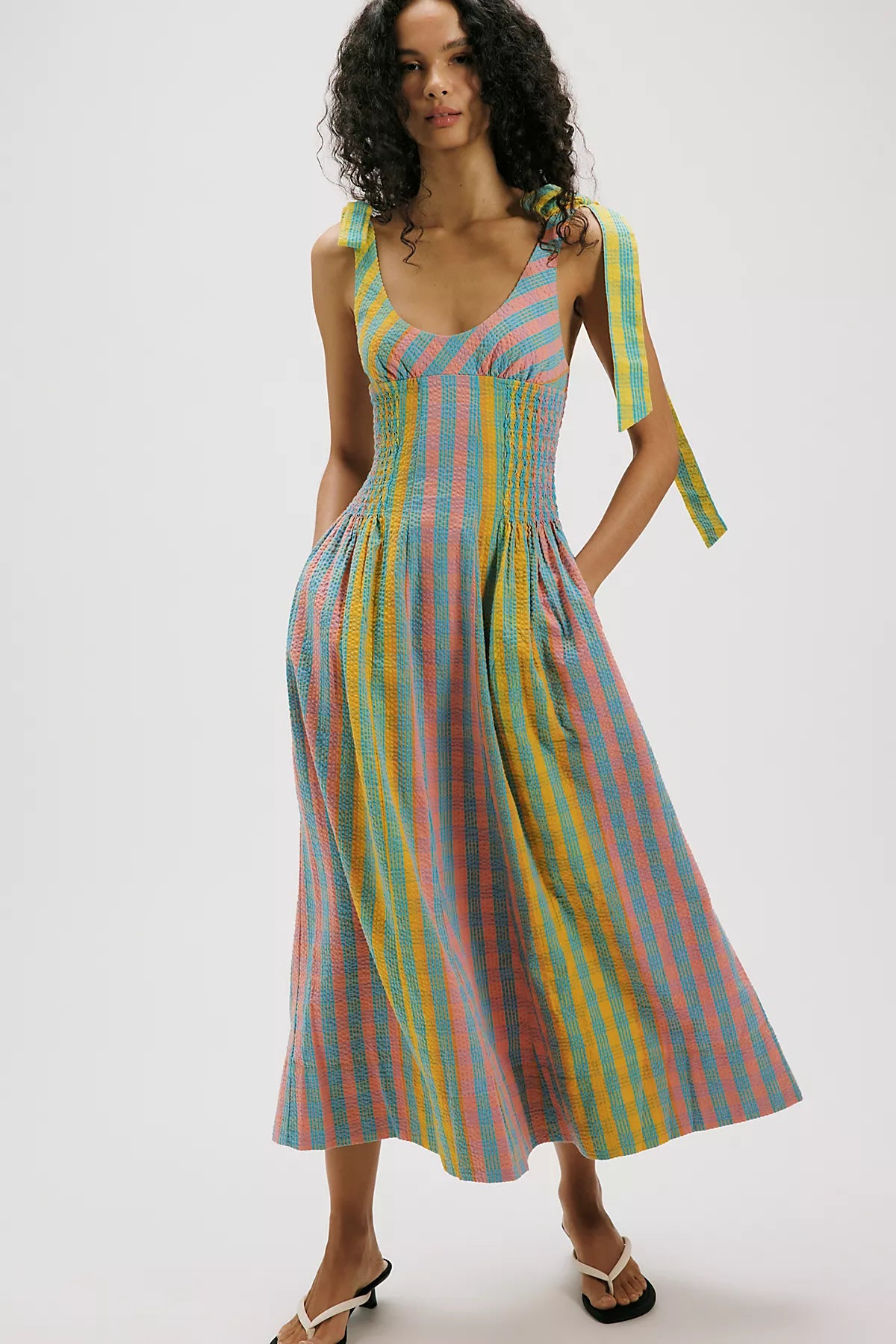 Sunray Midi Dress