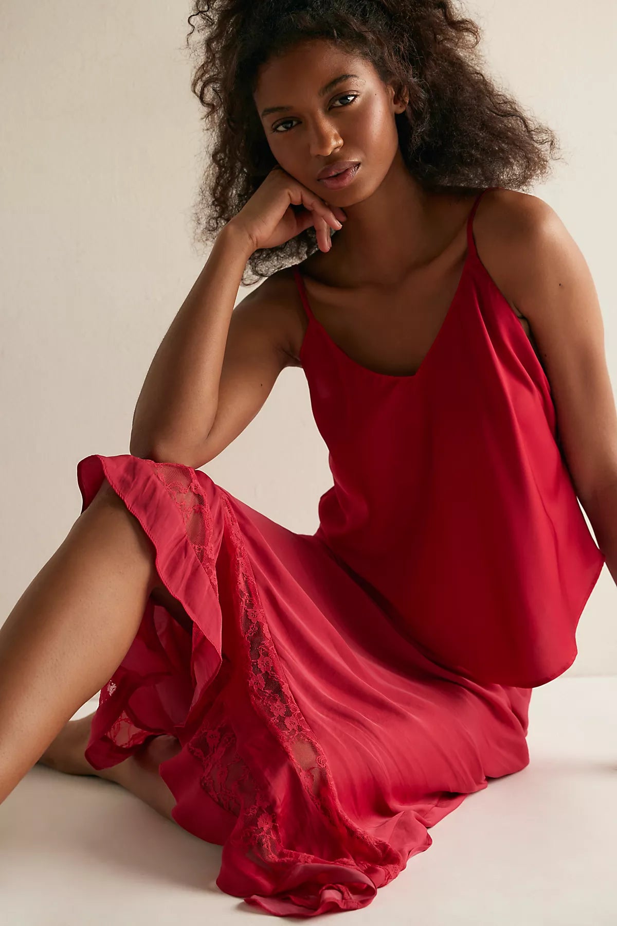 Long Lost Lover Maxi Slip Skirt