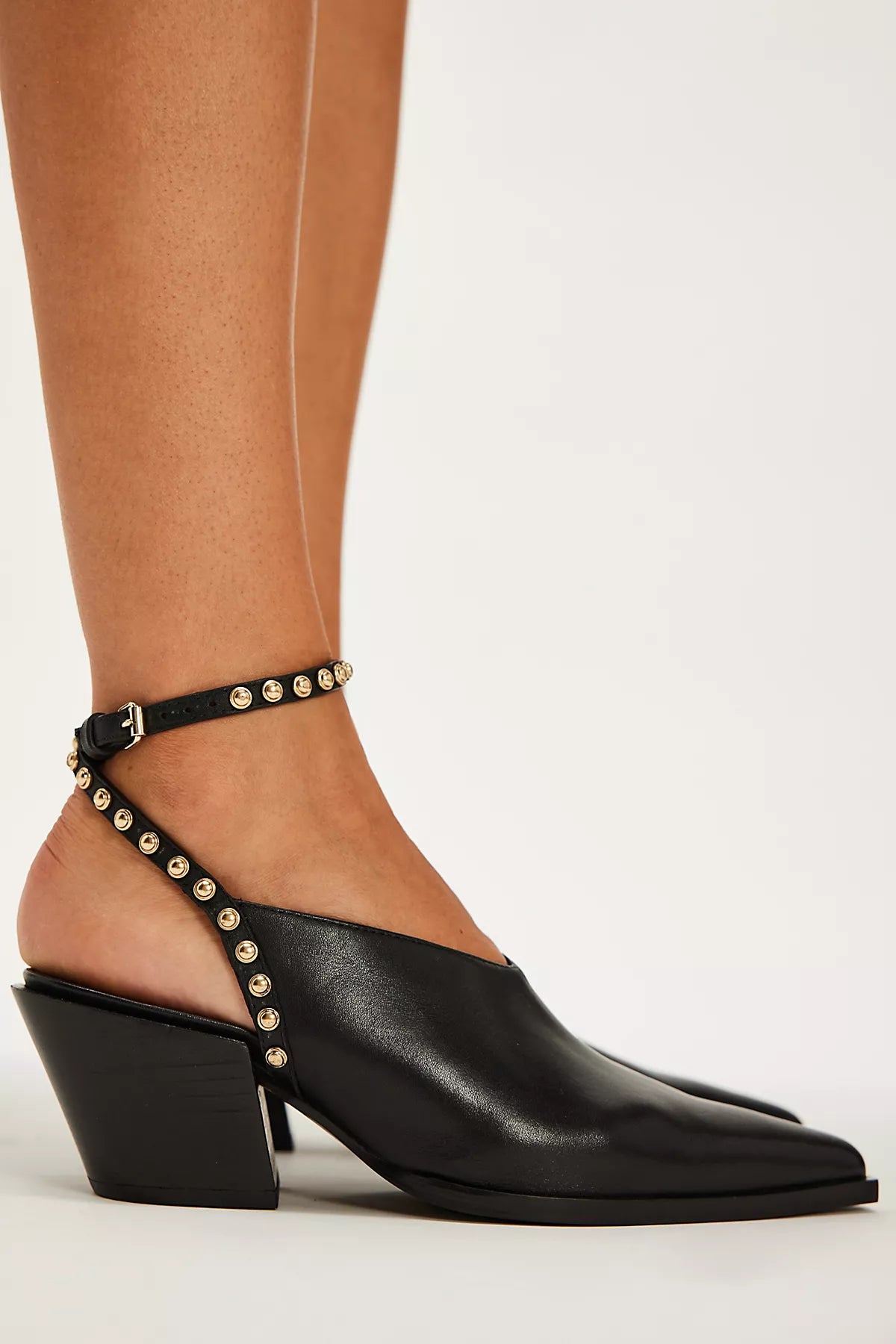 Tell Me About It Studded Wrap Heels