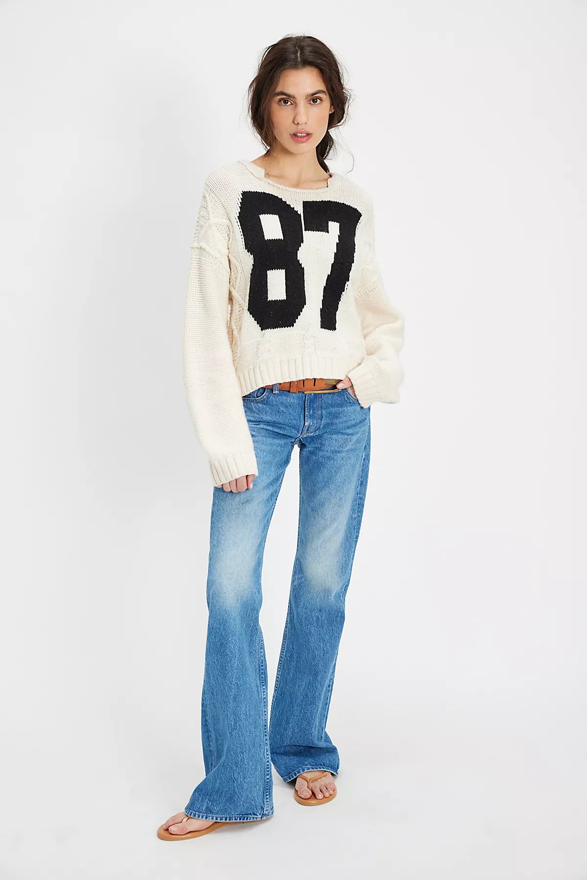 Snacks! by MOTHER The Takeout Flare Jeans